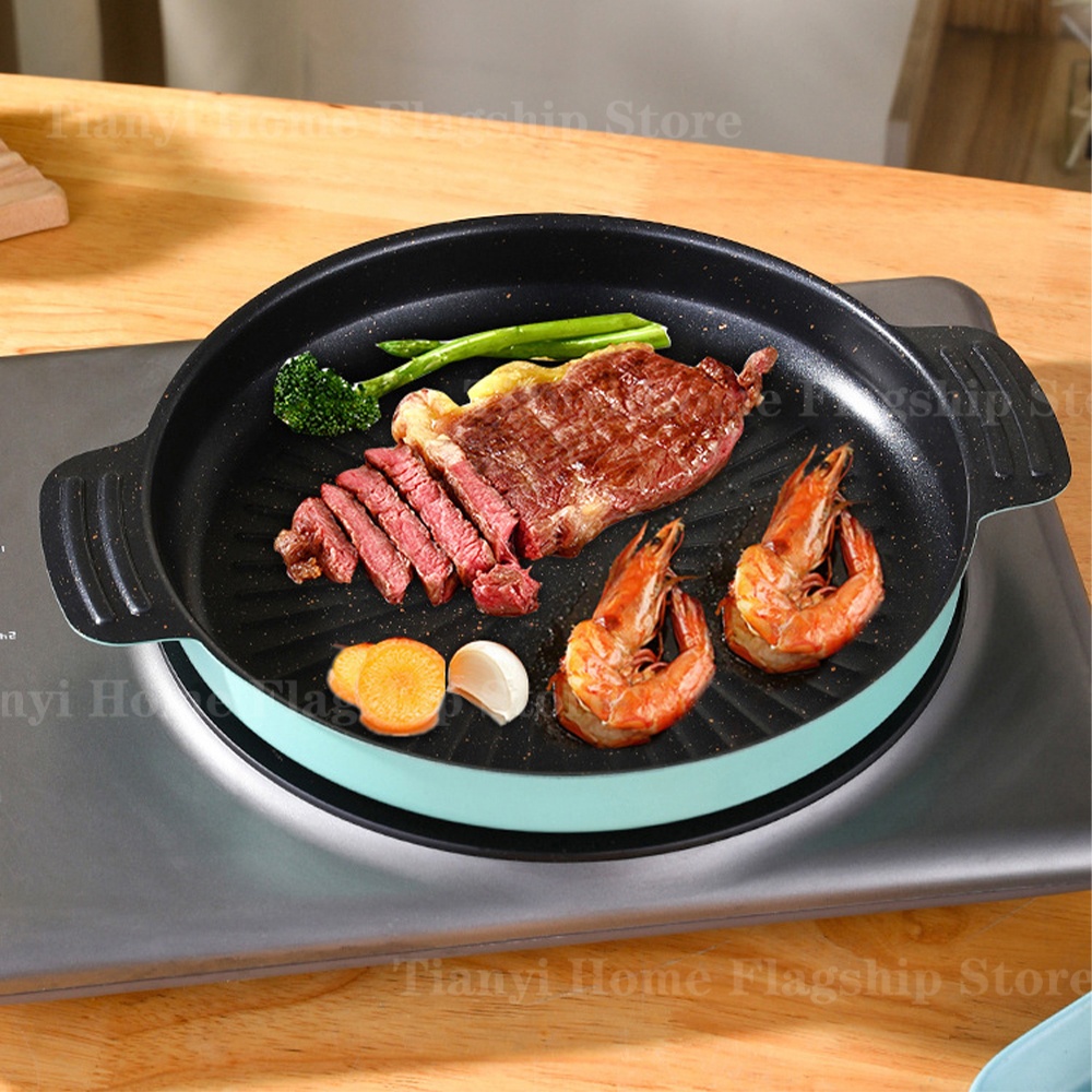 Chapa de Grelhar Redonda Antia - Korean Bbq Grill avaliação e preço